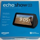 Amazon Echo Show 5 1st Gen Smart Display 5 5 Inch Screen Alexa Charcoal Black