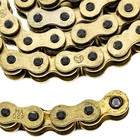 Niche Gold 420 X-ring Chain 130 Links With Connecting Master Link Motorcycle