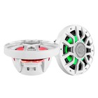 Ds18 8  Marine Speakers With Dream Rgb Led Lights - Nxl-iq8 wh 2-way Coaxial