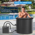 Cold Plunge Tub   Water Chiller W pump And Filter  For Recovery   Home Wellness