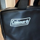 Coleman Portable Black Softsided Zippered Carry Bag W  Handles   2 Pockets 10x15