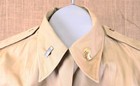 U s  Army Wac 1lt s Khaki Shirtwaist  blouse  - U s  Forces Western Pacific