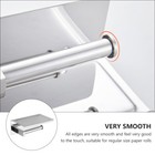 Paper Towel Rack Toilet Tissue Dispenser Holder Wall Soap Holder