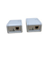  lot Of 2  Sercomm Ip532cg 200mbps Powerline Y-cable Wall Ethernet Adapter