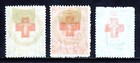 Thailand     Scott B35-b37     1953 Red Cross Set     Mh mng     Scv  70