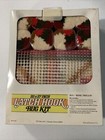 New Vintage Latch Hook Rug Kit  4833 Rose Trellis 20x27 Sealed