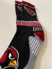 Arizona Cardinals Adult Socks- 1 Pair- Large - Brand New Free Shipping  e1 