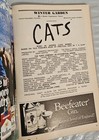 Cats Playbill April 1984 Vol 2 No 7 Centennial 100th Edition