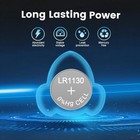 10-pack Lr1130 Ag10 189 389 Lr54 L1131 Rw89 Alkaline Battery 1 5v Button Cell