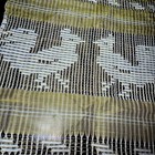 Vintage Romanian Hand Embroidered 86    X 18    Table Runner Detailed Rooster Design