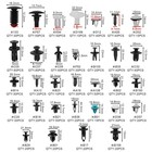 1115pcs Car Retainer Clips Auto Fasteners Push Trim Clips Pin Rivet Bumper Kit 