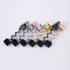 New Design Mini Smoking Rotating Twisty Glass Blunt Metal Tip W  Cleaning Brush