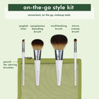 On-the-go Makeup Brush Kit  Travel-friendly Brush Set  Mini-size Makeup Tools Fo