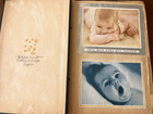 Vintage Children Baby Scrapbook Album Ephemera 1930s Magazine Pictures