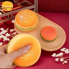 Squishy Hamburger Stress Ball Autism Sensory Toy Anxiety Stress Relief Fidget 