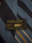 Vintage Mcdonald s Tie 1970 s Golden Clasp 100  Polyester Tie By Prince Consort
