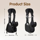 Baby Sling Carrier Toddler Portable Lightweight Hip Seat 25-60lbs Black 2026