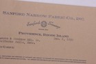 1930 Lamson Goodnow Sanford Narrow Fabric Co Inc Providence Ri Ephemera L907d