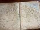 1892 Huge City Atlas Haverhill   Bradford Ma Full Color Maps Folio Book