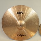Set Of 4 Zildjian Zbt Cymbals 20  Crash Ride 14  Crash 2x 13  Hi Hats - Used