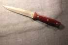 Vintage Hand Made Fixed Blade Knife By Rainy Vallotton