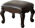 Foot Stool Microfiber Leather Ottoman Wooden Vintage Small Sofa Footrest For    