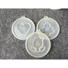 Vintage Tupperware Jel-n-serve Jello Mold Set White With 3 Decorative Seals