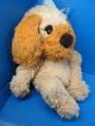 Dakin Pillow Pet  15   Stuffed Plush Puppy Dog Beige Tan Brown Orange 1981 Vtg