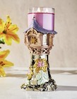 Bath   Body Works Disney Princess Rapunzel Tower 3-wick Candle Holder Brand New