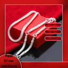 Silver 925 Necklace Phra 5 Hook Pendant Thai Amulet Lucky Buddha 26  Talisman