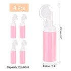 4pcs Facial Cleanser Foaming Bottle  Pink