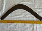 Vintage Bushland Boomerangs Of Australia 18  Wide Wooden Boomerang Hand Carved