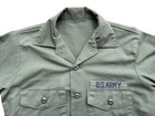 Vintage Usgi Vietnam Era Us Army Sateen Og 107 Field Shirt Mens Fits Like Large