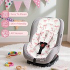 Infant Car Seat Insert Cushion  Baby Car Seat Head Body Support For Girls   B   