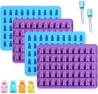 Gummy Molds Bear Candy Silicone - Mini Size Chocolate Gummy Molds With 2 Drop   