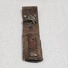 Wwi British Army 1917 Bayonet Frog Leather Scabbard Carrier Crown Stamp Size 9