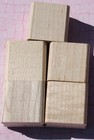 Stampin    Up  Unused Blank Wood Blocks  1    Long X 1    Wide  Set Of 5 Nos