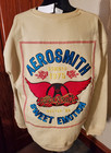 Aerosmith Sweet Emotion Rock Music Band Embroidered Logo Crew Neck Sweatshirt Xl