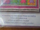 Durable Stars Quilt Kit Size 37 X 43 Includes Fabric Top And Backing Fabric