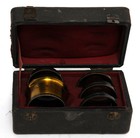 Vintage Darlot Opticien Paris Lens Kit Brass Lens With 4 More Lenses