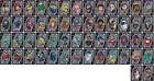 Tenyo Disney Characters Stained Glass Playing Cards   Trump   Rare