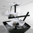 Soothing Tabletop Water Fountain - Home D  cor Relaxation Sound Machine