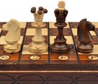 Handmade Wooden Chess Set 16  Hand Carved Large Board Pieces Full Vintage Game