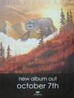 Weezer 2014 Alright In The End 2 Sided Promotional Poster Flawless New Old Stock