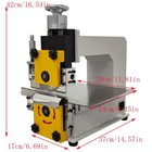 Pcb Separator Cutting Machine Sub Board Machine Circuit V Cut Groove Manual 40w
