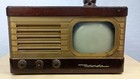 Vintage 1949 Motorola 7   golden View  Tv Television Vt71m-a With Ts-4j Chasis