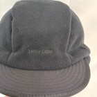 Vintage Fall 1990 Patagonia Synchilla Black Fleece Duckbill Hat Cap Size Medium
