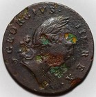 1773 Virginia Halfpenny - Period - Colonial Copper Coin