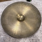 Zildjian Avedis Cymbal 24  No Key Holing Bronze 1960s 2920 Grams Thin Oversized