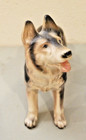Vintage Japan 6  German Shepherd Dog Porcelain Statue Figurine